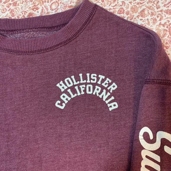 Hollister Co. Sunset Coast purple sweatshirt Size small - Picture 3 of 6